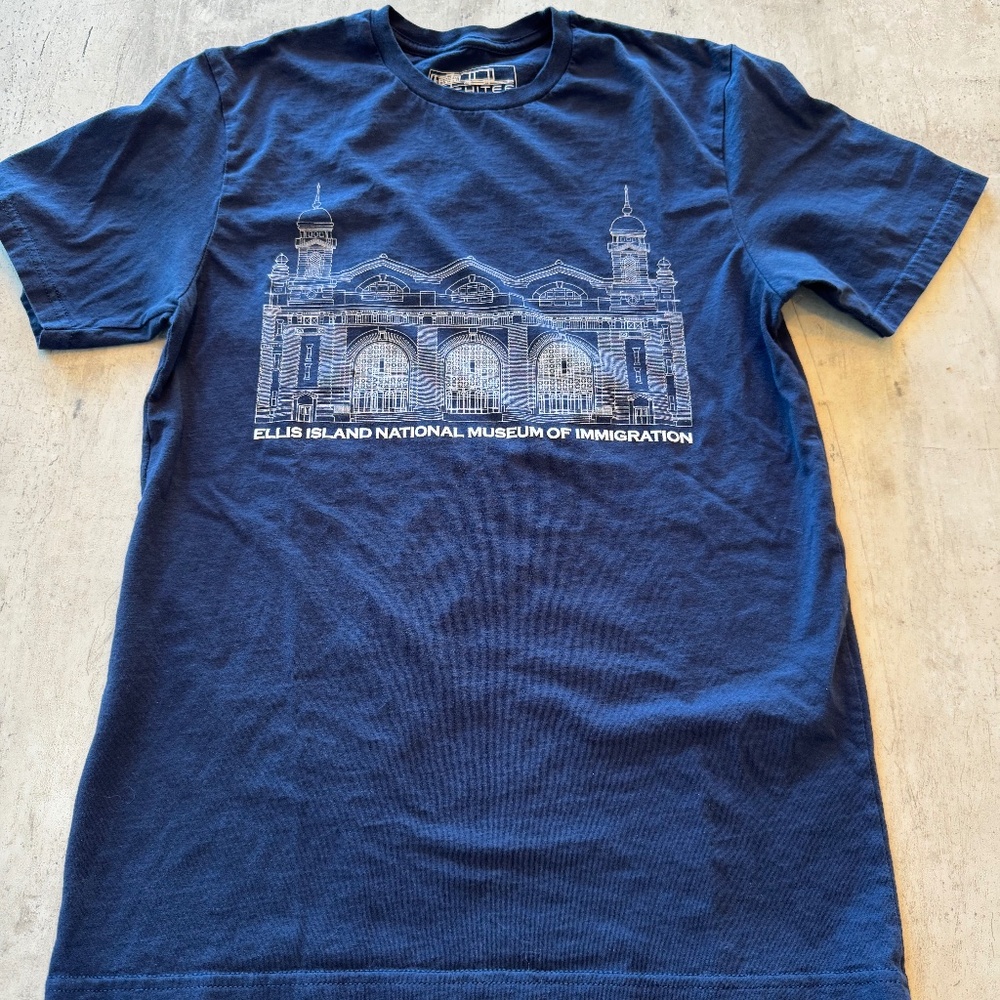 Ellis Island Navy Blue T-Shirt - Men's M
